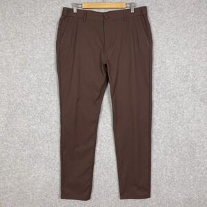 Jack Archer Pants Mens 35x32 (36x30.5) Slim Fit Chocolate Brown Jetsetter Tech